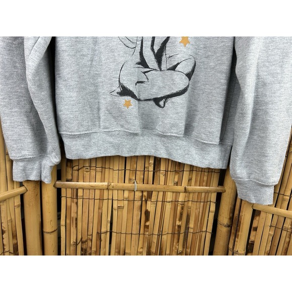Disney Tinkerbell Graphic Crewneck Gray Sweatshirt Size Small (3-5) - Picture 3 of 14